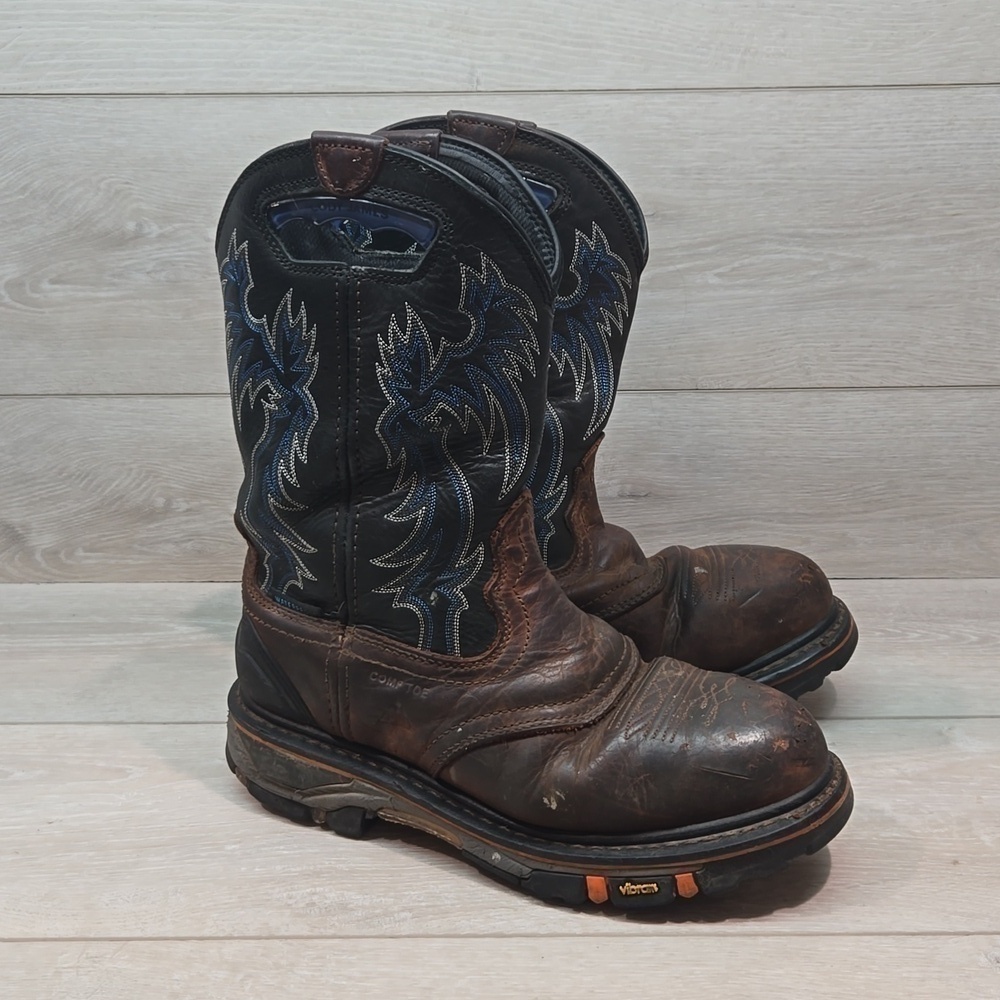 Cody James Mens DRP-2  Western Cowboy Leather Boots shoes boots 8.5D
